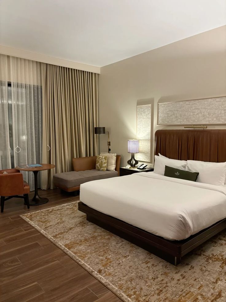 Stylish hotel feature